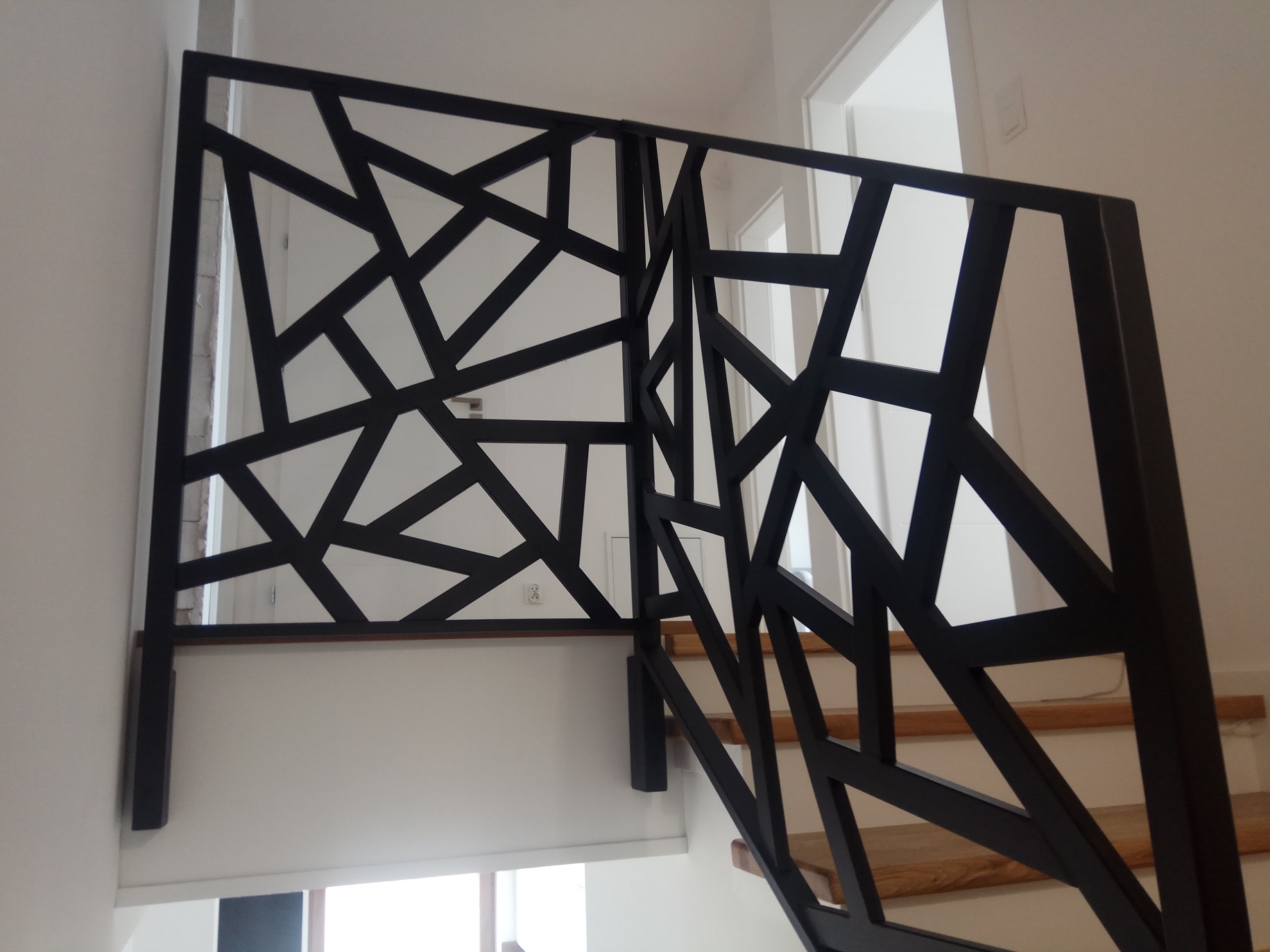 balustrada nowoczesna kowalstwo metaloplastyka design